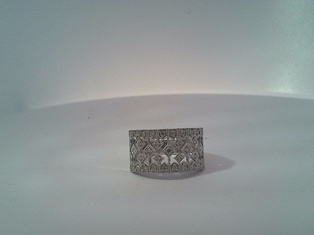 14K White Gold Ring