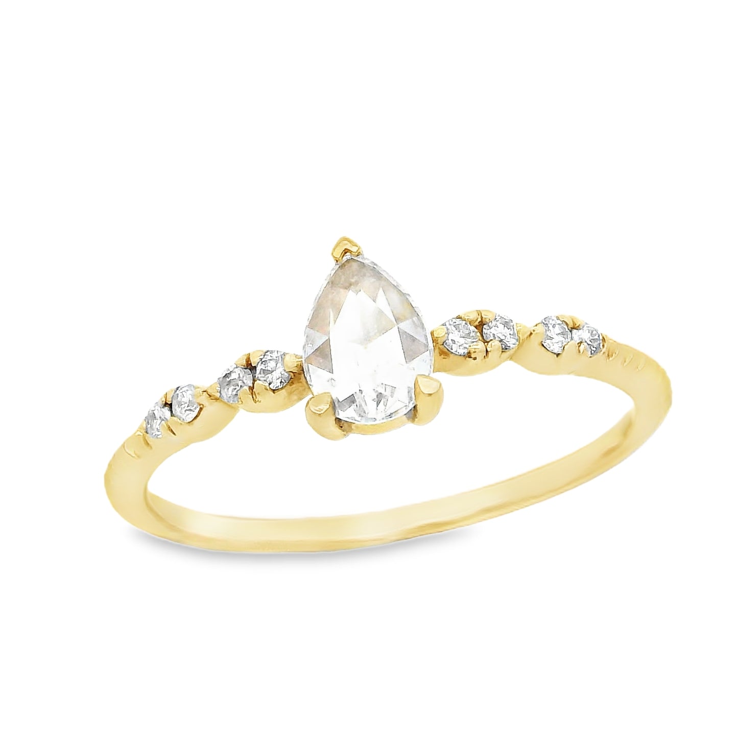 18K Yellow Gold Ring