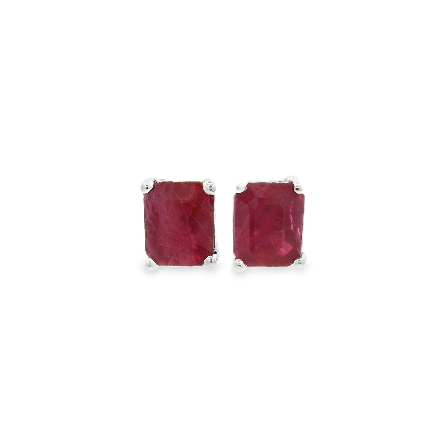 Colored Stone Gold Earring