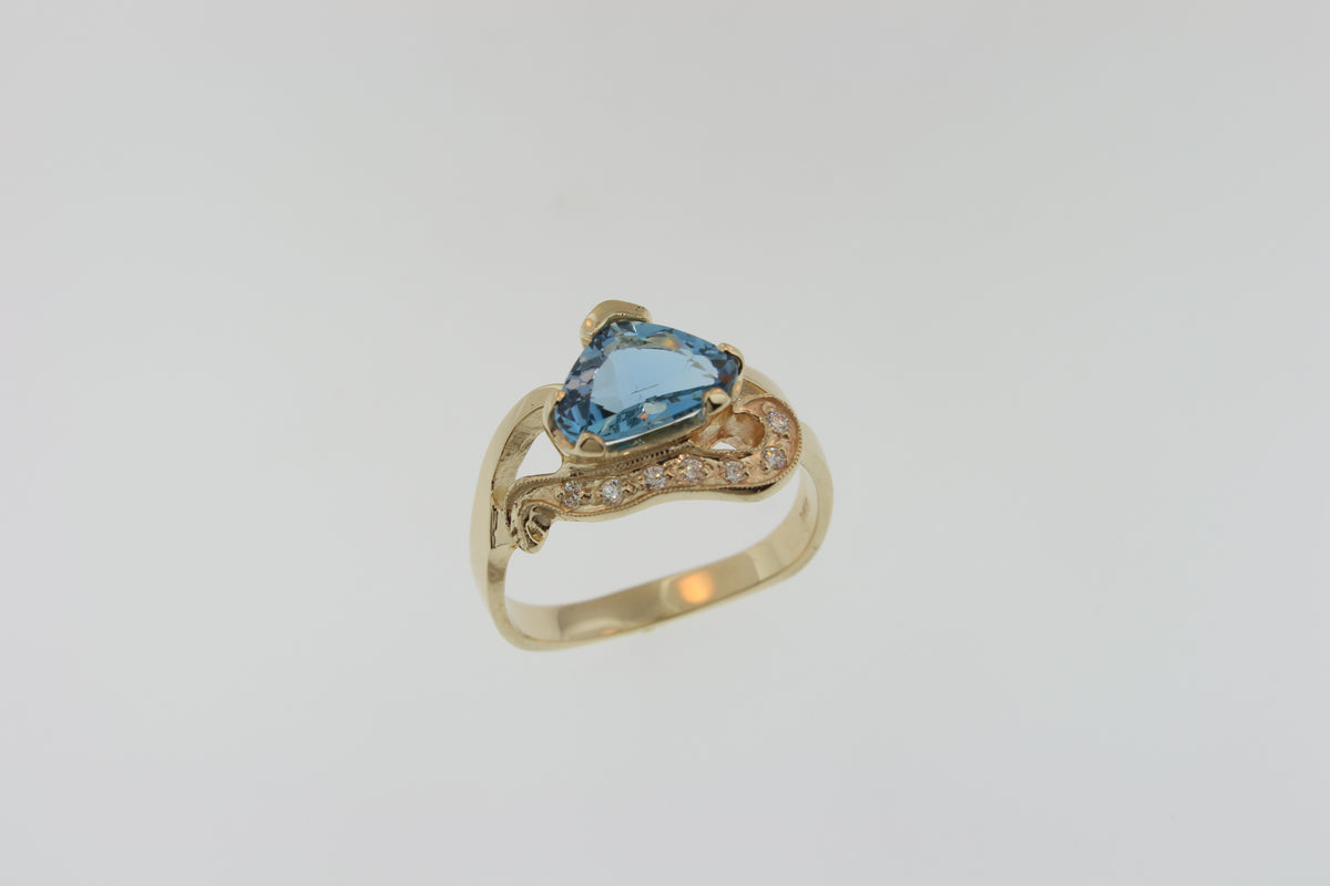 Aquamarine Ring