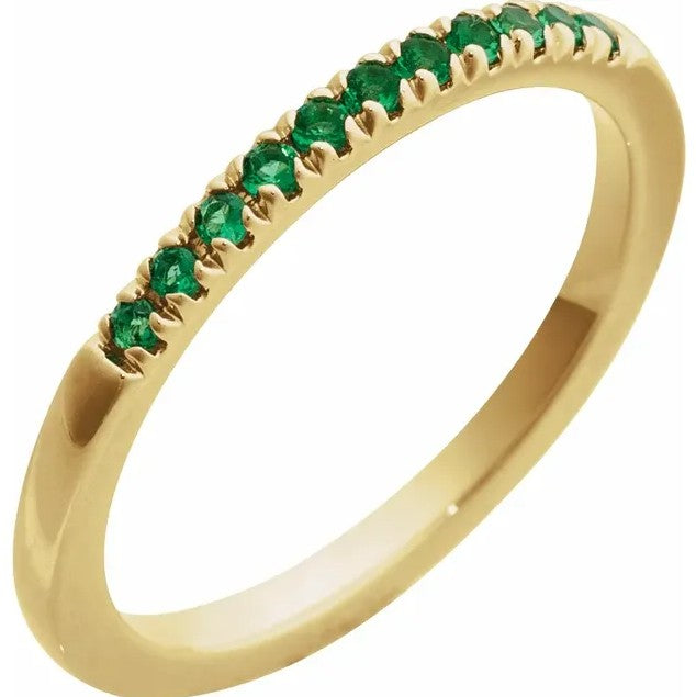 Colored Stone Gold Ring