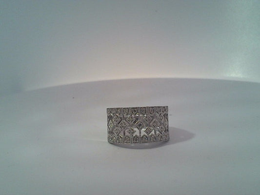 14K White Gold Ring