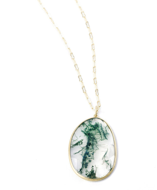 Colored Stone Gold Pendant