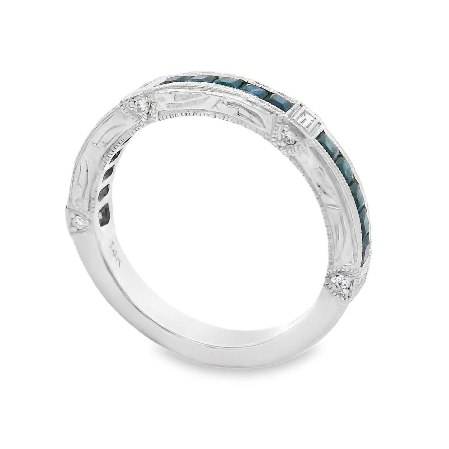 Colored Stone Gold Ring