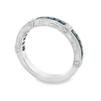 Colored Stone Gold Ring