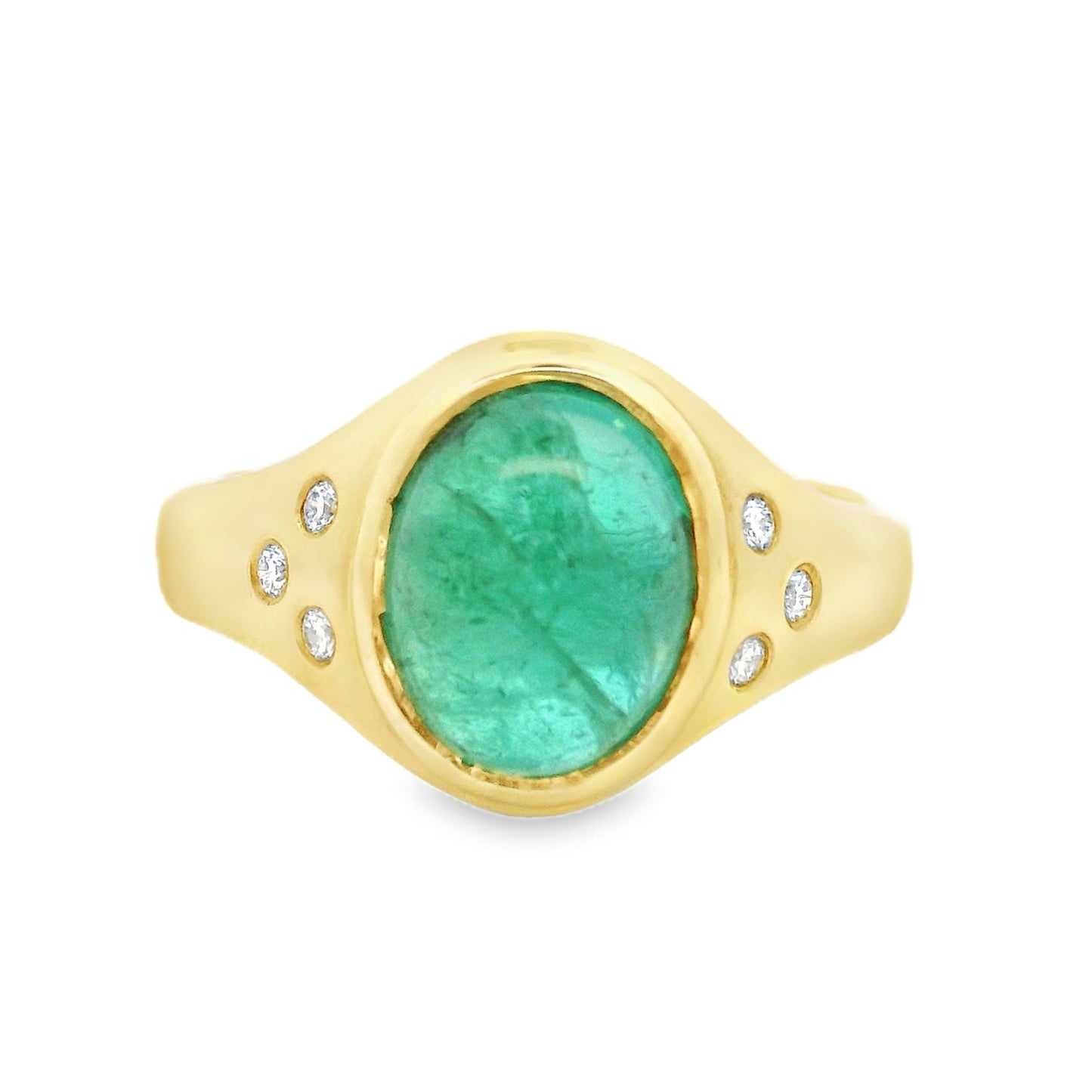 Colored Stone Gold Ring