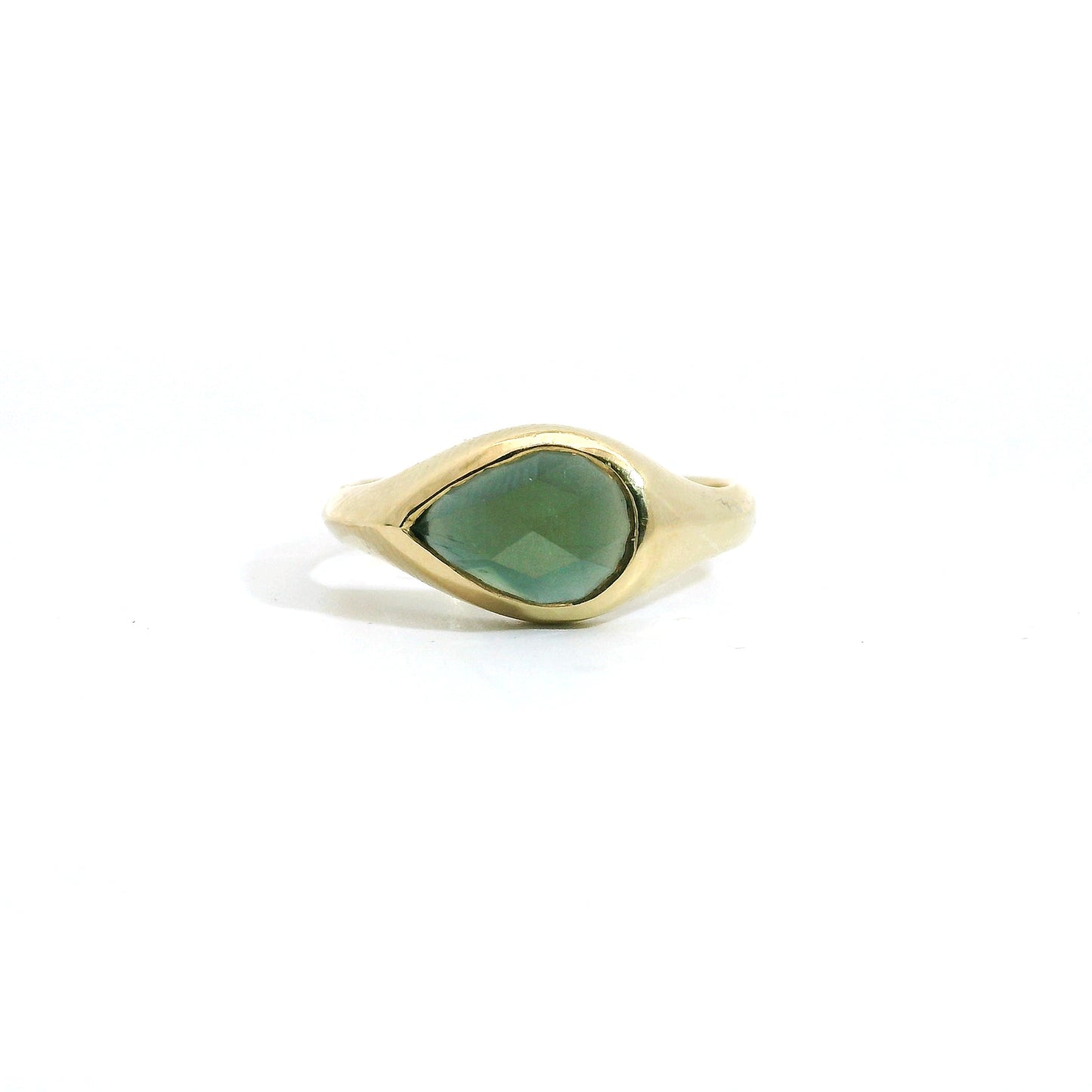 Colored Stone Gold Ring