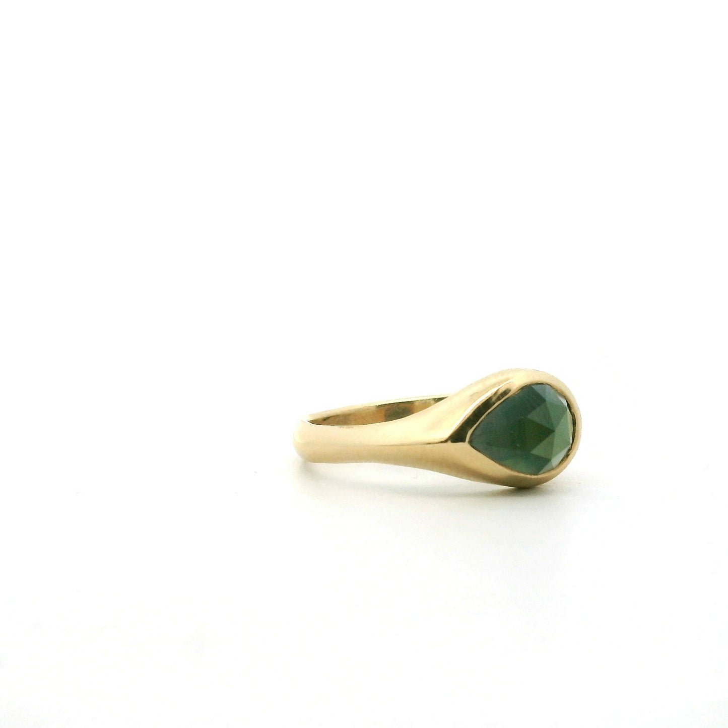 Colored Stone Gold Ring