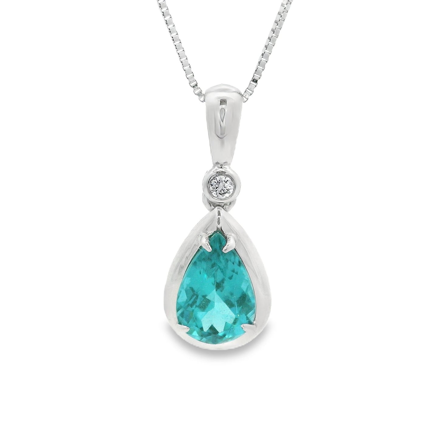 Colored Stone Gold Pendant