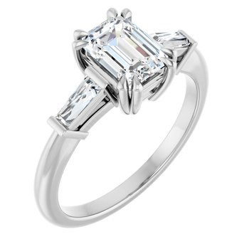 Moissanite Ring