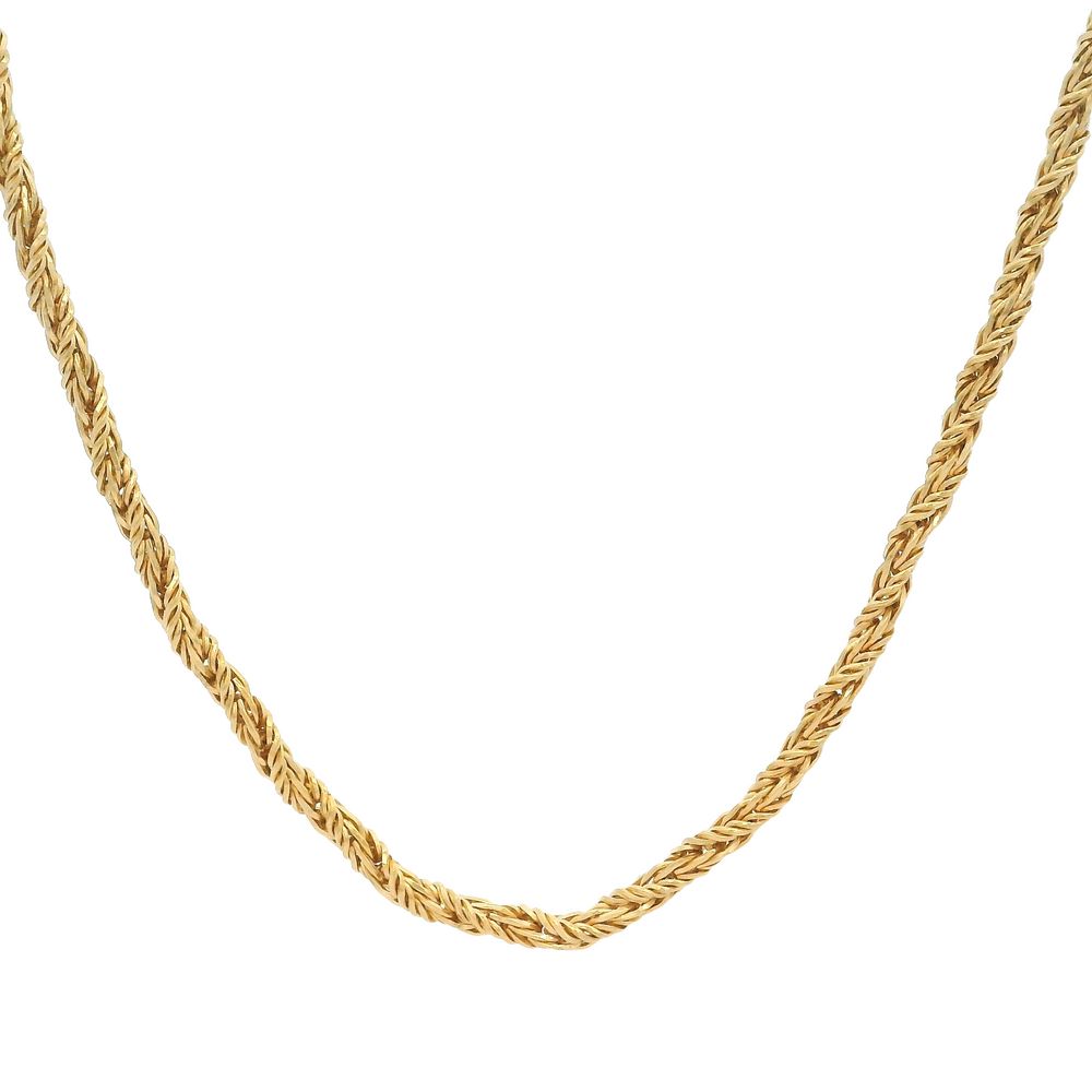 18K Yellow Gold Necklace