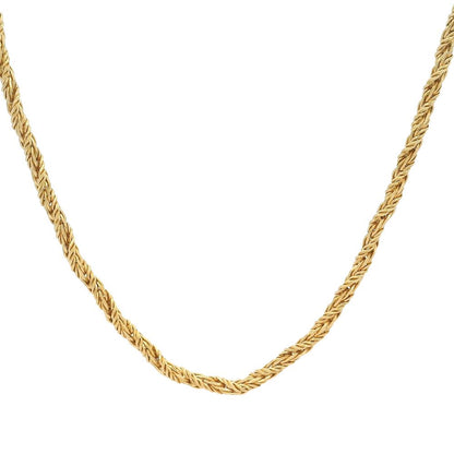 18K Yellow Gold Necklace