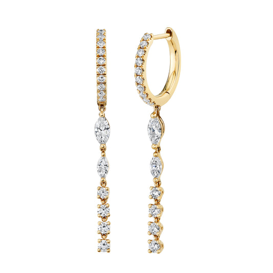 14K Yellow Gold Earrings