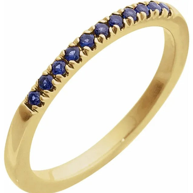 Colored Stone Gold Ring